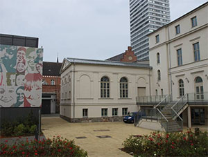 Außenansicht des Campus der Europa-Universität Viadrina